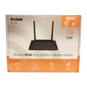 مودم روتر بی سیم ADSL2 Plus و VDSL2 دیلینک مدل  D_LINK DSL-224 NEW