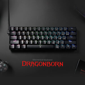 کیبورد مخصوص بازی ردراگون مدل K630 Dragonborn