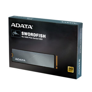اس اس دی اینترنال ای دیتا مدل Ssd ADATA SWORDFISH M2 500gb ظرفیت 500 گیگابایت