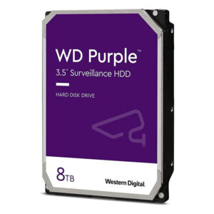 هارددیسک اینترنال وسترن دیجیتال مدل Western Digital Purple WD84PURZ 8tb ظرفیت 8 ترابایت