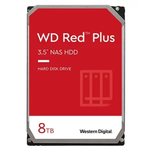 هارددیسک اینترنال وسترن دیجیتال مدل Western Digital Red Plus WD80EFBX 8tbظرفیت 8 ترابایت