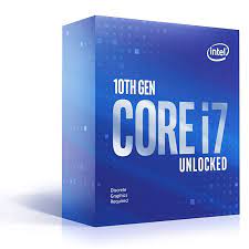 پردازنده اینتل سری Comet Lake مدل Intel Core i7 10700KF