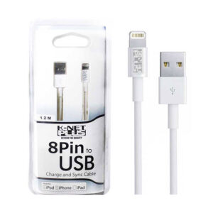 کابل آیفون USB به لایتنینگ کی نت Knet iPhone Cable طول 1.2 متر