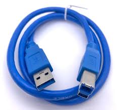 کابل پرینتر کی نت Knet USB3.0 AM to BM Printer Cable طول 1.5 متر