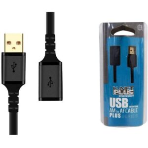 کابل افزایش طول کی نت Knet USB3.0 AM to AF Cabl طول 1.5متر